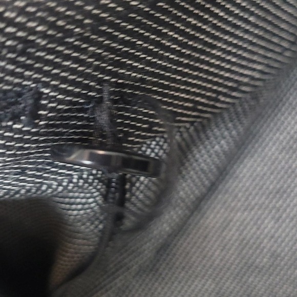 White House Black Market Legacy Wide Leg Pants Sz 2R Black - Picture 7 of 8